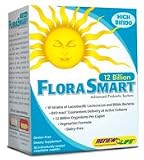 FloraSmart 12 Billion - Probiotic Formula That Supports Digestive Health by Renew Life, 30 Tablets