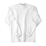 Sun Mountain 2008 Long-Sleeve Mock T-Shirt (White - L)
