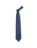 Giorgio Armani Dark Blue Tonal Stripes Jacquard Silk Tie
