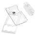 Sony Ericsson W580i w580 S500 Accessory Kit - Transparent Clear Crystal Snap-on Cover Case With Clip + Rapid Car with Ic chip