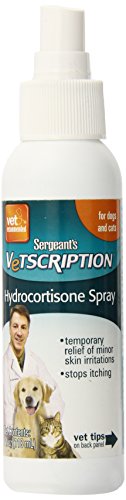Sergeant's Vetscription 4-Ounce Hydrocortisone Spray Dog and Cat