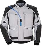 TOURMASTER/CORTECH ACCELERATOR 2 MOTORCYCLE JACKET SILVER/BLACK