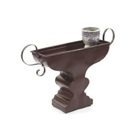 Go Home 10457 Tuscan Villa Rustic Finish Profile Metal Urn by 