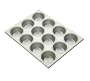 Amco Pecan Roll Pan, Holds (12) 3-11/16" dia Rolls