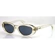 VERSUS Clear Sunglasses with Smoke Colored Lenses. Model: E17-924