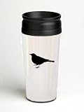 16 oz. Double Wall Insulated Tumbler with uccello profilo 01 - Paper Insert