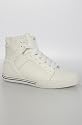 Supra The Muska Skytop in White Leather Sneakers,Sneakers for Men