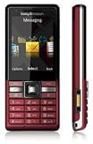 Unlocked Sony Ericsson J105 Naite quandband GSM Eco Phone in Ginger RED - International version