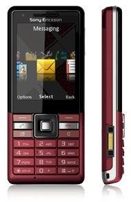 Unlocked Sony Ericsson J105 GSM phone Naite quandband Eco Ginger RED - International Version