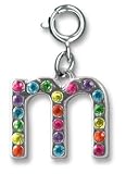 CHARM IT! Rainbow Initial Letter Charms - M
