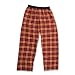 Maroon/Gold Elastic Flannel Pant (F14MG)