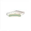 6 Cotton Futon Mattress with Foam Core Color: White, Mattress Size: Twin