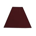 Square Velveteen Lamp Shade - Red