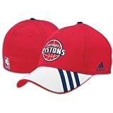 Pistons adidas NBA '08 Team Flex Cap ( Red/Royal : Pistons )