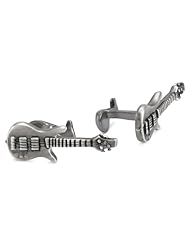 ROTENIER Guitar and Music Note Cufflinks