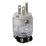 明工社 医用接地プラグ 15A 125V チョコ ME2591XXC