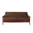 Soft Suede Futon Slipcover - Chocolate
