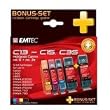 Emtec Tintenpatrone Multipack 1x C13; 1x C14; 1x C15; 2x C35 entspricht Canon BCI-3eBK, BCI-6C, BCI-6M, BCI-6Y