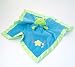 Blue Little Prince Security Blanket With Plush Frog/Toad Attached