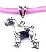 16 Pink Schnauzer Necklace Sterling Silver Jewelry Gift Boxed