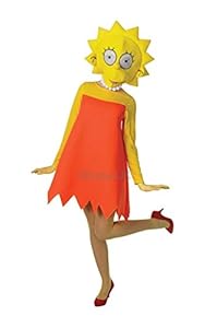 Amazon.com: Fancy Dress - The Simpsons - Lisa Simpson Costume - SMALL R880656/SML: Toys & Games
