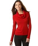 Nine West Long-Sleeve Oversized Cowl-Neck Sweater