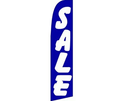 Sale (Blue) Swooper Flag