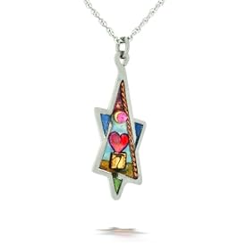 Sweet Star of David Necklace #0288
