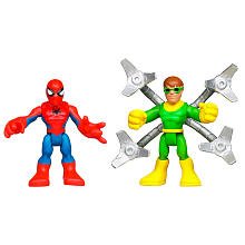 Marvel Super Hero Adventures Mini Figure 2Pack Spiderman Dr. Octopus