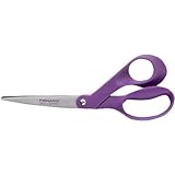Fiskars 8-Inch Donna Dewberry Collection Classic Bent Scissors