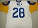 Marshall Faulk Signed St. Louis Rams Throwback Jersey