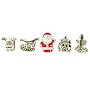 Lovelinks Silver Christmas Bead Set 1100737 by Lovelinks