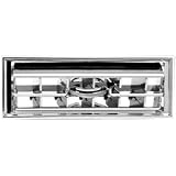 (2) CHROME Western Star Truck A C Dash Vent Covers by Global Parts