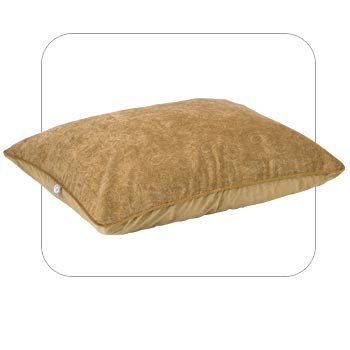 Bowser Designer Rectangle Dog Bed-Paisley Cedar Microvelvet-Extra Large