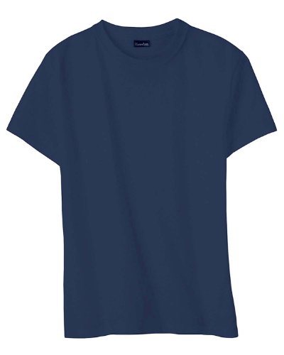 Hanes Women's Nano-T T-shirt, Navy, Medium