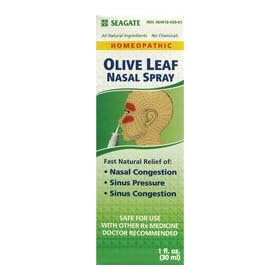 SEAGATE OLIVE LEAF NASAL SPRAY, 1 fl. oz.