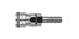 日東工器 低圧用ハイカプラ ソケット(ホース取付用) 1inch ステンレス鋼 1個入 800SH-X100-SUS