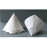 50 Gerson Patented Tip Cotton Mesh Fine Paint Strainer