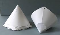 50 Gerson Patented Tip Cotton Mesh Fine Paint Strainer