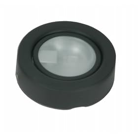 American Lighting 044-12-BK Under Cabinet Puck Lighting Kit, 20-Watt Xenon Lamp, Black