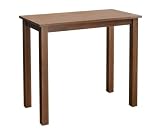 wohnen4u Arena 2433 - Bartisch Nussbaum geoelt massiv - ca. 120 x 60 cm