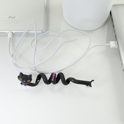 Cute Black Cat Cable Tie Cord Organizer Earphone Wrap Winder/ Fixer Holder/cord Manager/cable Winder Cute Black Cat Cable Tie Cord Organizer Earphone Wrap Winder/ Fixer Holder/cord Manager/cable Winder