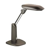 3M Task Lamp, Polarizing filter, Adjustable, 1750 Lumens, Charcoal by 3M