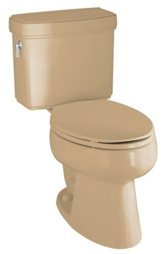 Buy KOHLER Highline Comfort Height Elongated Toilet Bowl, Mexican Sand #K-4274-33