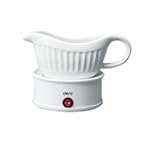 Deni 15501 Electric Gravy Boat with Warming Plate, White