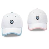 BMW Ladies Microfiber Cap - White/Pink