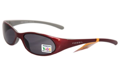 Fossil - Tweeny red. Kindersonnenbrille mit höchstem UV Schutz und metallic Effektgestell