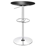 Zuo Dining Tables 601121 MARTINI BAR TABLE BLACK by zuo