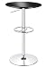 Zuo Dining Tables 601121 MARTINI BAR TABLE BLACK