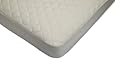 American Baby Company Organic Waterproof Natural Quilted Fitted Crib Pad Cover